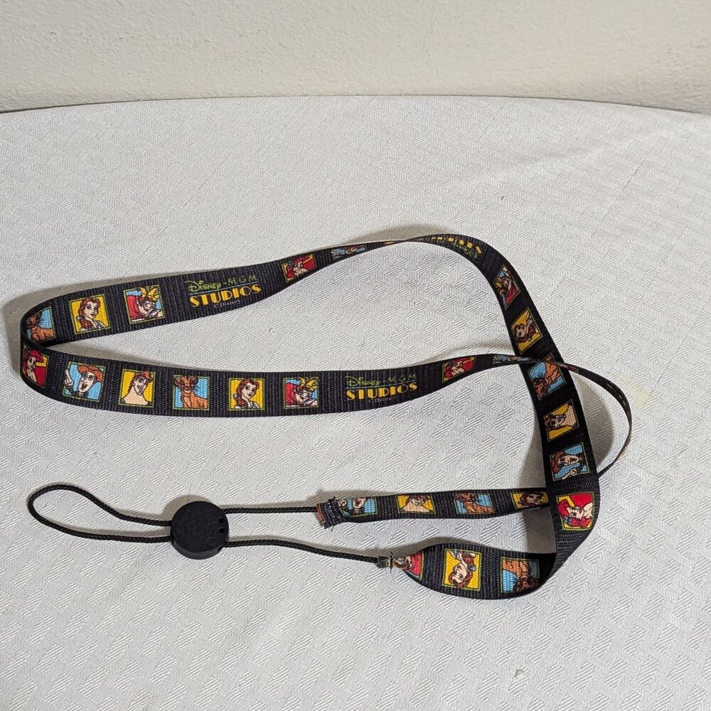 Vintage 90s Disney MGM DISNEY STUDIOS Lanyard